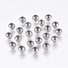 Tarnish Resistant Round 304 Stainless Steel Spacer Beads STAS-I050-06-6mm-1