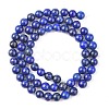 Natural Lapis Lazuli Beads Strands G-G099-6mm-7-3