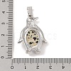 Natural Dalmatian Jasper Pendants G-A224-02P-02-3