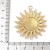 304 Stainless Steel Pendants STAS-D366-01A-G-3