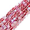 Synthetic Moonstone Beads Strands G-E573-02B-28-2