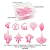 1 Set Spray Painted Alloy Charms FIND-YW0003-11C-4