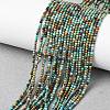 Natural Turquoise Beads Strands X-G-K366-G01-2mm-1