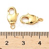 Brass Lobster Claw Clasps KK-H532-17D-G-3