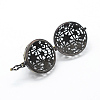 Brass Rack Plating Cage Pendants KK-F722-53AB-RS-3