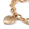 PVD Vacuum Plating 304 Stainless Steel Charm Bracelets BJEW-I295-09G-2