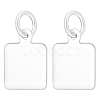 925 Sterling Silver Blank Charms STER-BC0003-80A-1