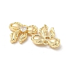 Rack Plating Brass Pendants KK-H460-57G-2