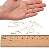 Brass Ball Head Pins KK-R020-04G-2