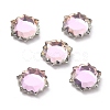 K9 Faceted Glass Rhinestone Cabochons GLAA-H106-H01-M-2