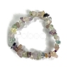 Natural Fluorite Stretch Bracelets PW-WG56138-04-1