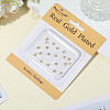 30Pcs Brass Ear Nuts KK-BBC0019-92G-6