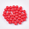 Opaque Plastic Beads X-KY-T005-6mm-604-1