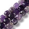 Natural Amethyst Beads Strands G-B065-A02-1