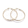 PVD Vacuum Plating 304 Stainless Steel Big Hoop Earrings EJEW-L226-009C-1