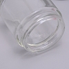 Round Glass Storage Containers GLAA-WH0025-37-3