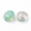 Pointed Back & Back Plated K9 Glass Rhinestone Cabochons X-RGLA-J012-10mm-390-2