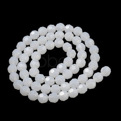 Imitation Jade Glass Beads Stands EGLA-A035-J8mm-D05-1