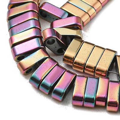 Electroplated Non-magnetic Synthetic Hematite Beads Strands G-C106-B02-01A-1