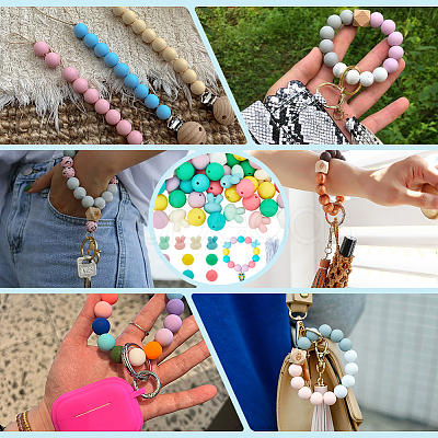 Easter Themed DIY Nursing Necklace Making Kit DIY-NB0009-60-1