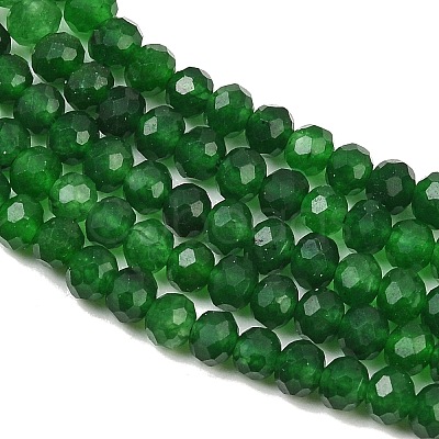 Dyed Natural Whie Jade Beads Strands GG-CBAF9EE-A32-3x4mm-1