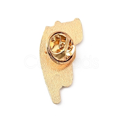 Cartoon Cat Enamel Pin JEWB-J005-10D-KCG-1