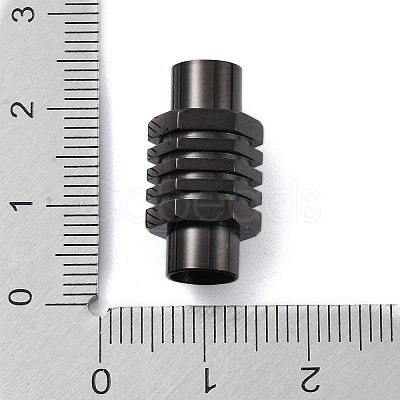 304 Stainless Steel Magnetic Clasps STAS-K282-03EB-1