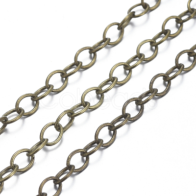 Brass Cable Chains CHC024Y-AB-1