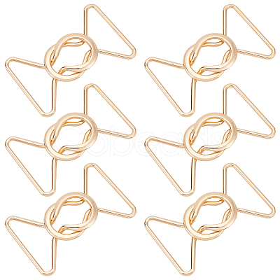 6Pcs Alloy Belt Buckles FIND-BC0004-73G-1