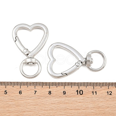 Zinc Alloy Swivel Clasps AL-CBAC079-20P-1