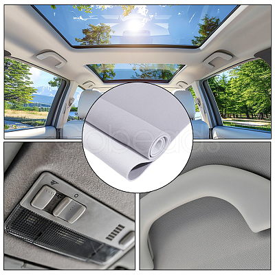 Mercerized Velvet Cotton Fabric for Car Roof Lining AJEW-WH0596-415B-1