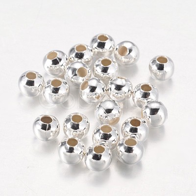 Iron Round Beads X-E147Y-S-1