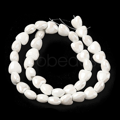 Handmade Porcelain Beads Strands PORC-Z002-02E-1