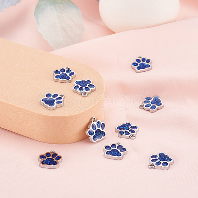 Alloy Enamel Charms ENAM-TAC0001-05A-1