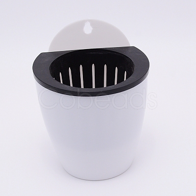 Wall Hanging Plastic Planter Container Vase AJEW-WH0155-56C-1