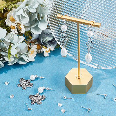 60Pcs 304 Stainless Steel Ball Stud Earring Post STAS-BBC0004-20-1