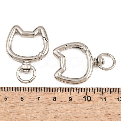 Zinc Alloy Swivel Clasps AL-CBAC079-13P-1