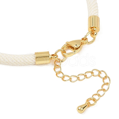 4.5MM Round Nylon Milan Cord Bracelet Making BJEW-I245-01G-30-1