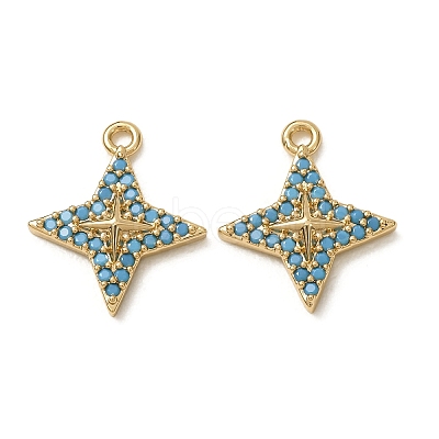 Synthetic Turquoise Pendants GG-CBAE681-09G-1