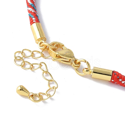 Nylon Cord Bracelets MAK-C003-02G-27-1