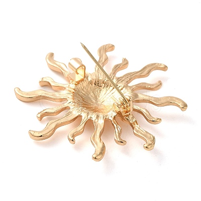 Sun Brooch JEWB-G034-02G-1