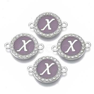Alloy Enamel Links Connectors ENAM-TAC0003-01S-01X-1