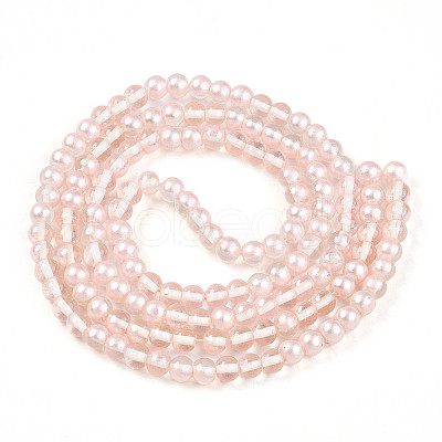 Baking Paint Transparent Glass Beads X1-DGLA-N011-6mm-03-1