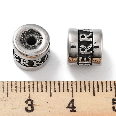 304 Stainless Steel Beads Hand Polished STAS-M057-27AS-1