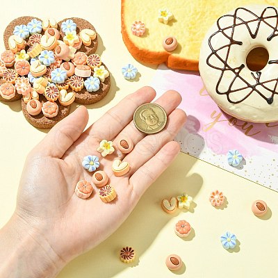 Opaque Resin Cabochons RESI-CJC0012-37A-1