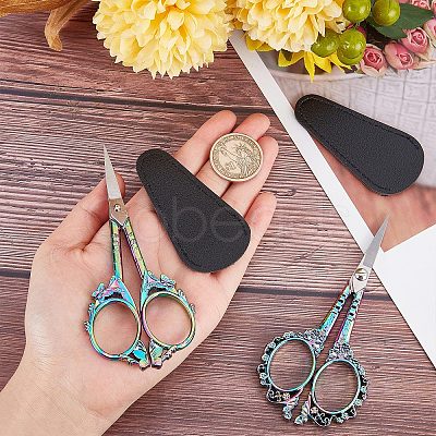 SUNNYCLUE Stainless Steel Manicure Scissors TOOL-SC0001-43-1