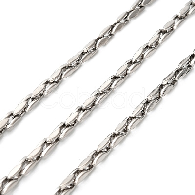 304 Stainless Steel Boston Link Chains CHS-A016-22P-A-1