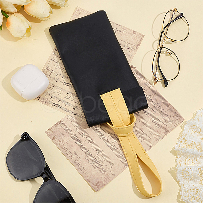 PVC Imitation Leather Eyeglass Cases ABAG-CN0001-66A-1