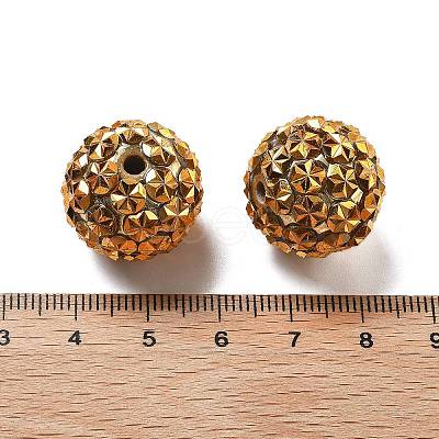 Acrylic Rhinestone Ball Beads OACR-A035-01N-1