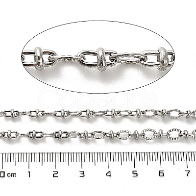 304 Stainless Steel Oval Link Chains CHS-A016-26P-A-1